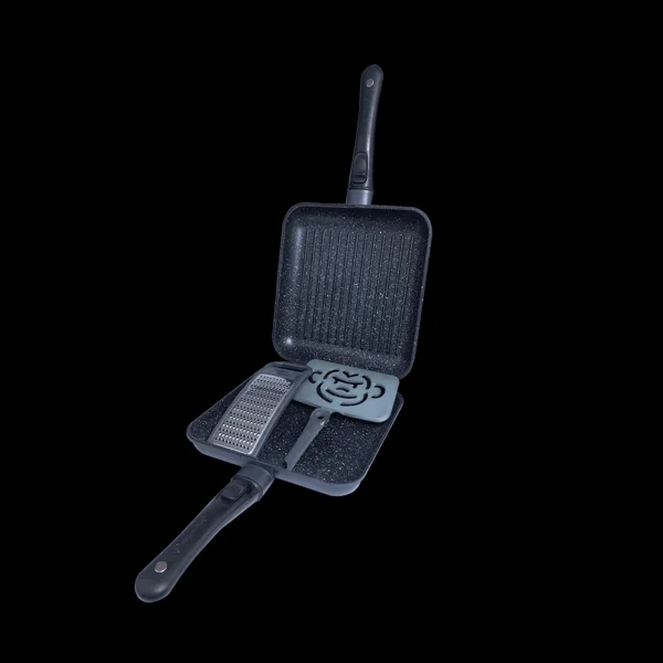 RidgeMonkey Connect Pan-Griddle XXL Edición Granito para carpfishing