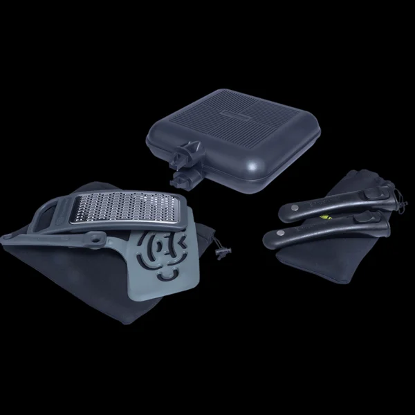 RidgeMonkey Connect Pan-Griddle XXL Edición Granito detalle