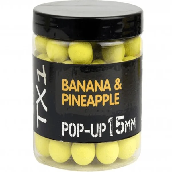 Shimano Bait TX1 Pop-Up Banana-Pineapple 15mm 100g Fluoro Yellow color Fluoro Yellow