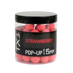 Shimano Bait TX1 Pop-Up Strawberry 15mm 100g Fluoro red color Fluoro Red