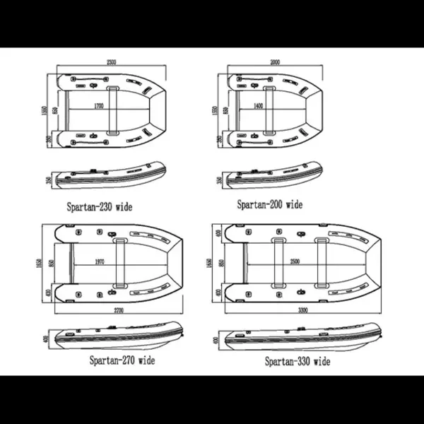 SPARTAN BOATS WIDE 270 7