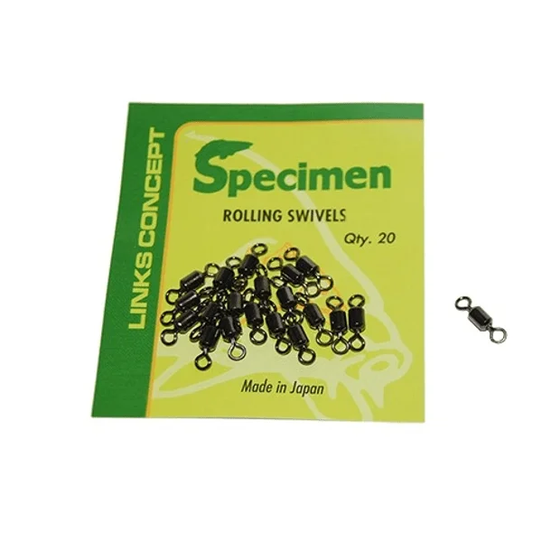 Specimen Rolling Swivels 5 20uni