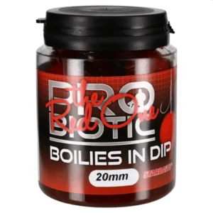 StarBaits Probiotic Red Boilies In Dip 20mm