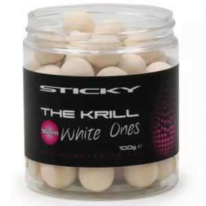 Sticky Baits The Krill White Ones Pop Up 14mm 100g