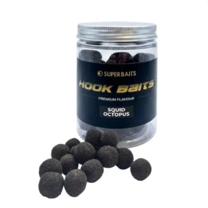 SuperBaits Hookbait Boilie y Dumbell Squid Octopus 20mm