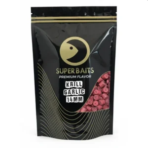 SuperBaits Premium Flavor Pellet Krill Garlic