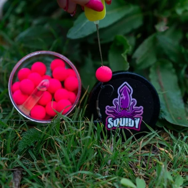 Tactica Baits Squidy Pop-up 15mm Rosa