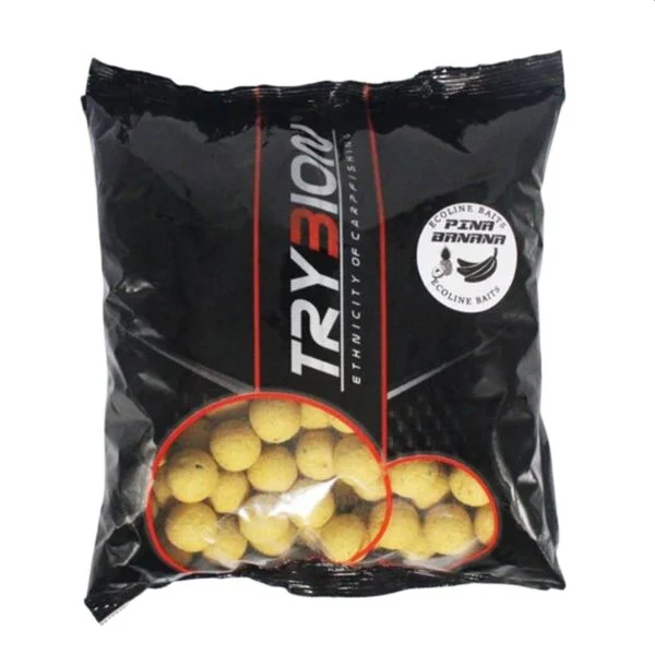 Trybion Boilies Ecoline Banana Piña 1Kg 20mm