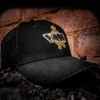 Vass Brushed Cotton Caps Black 7 Vass Brushed Black 2