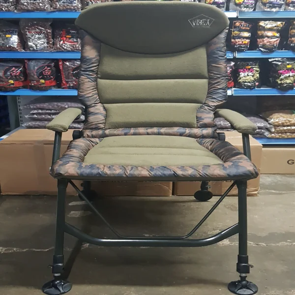 VIREX SILLA CAMO plegada para transporte