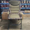 Virex Silla Camo Plegable De Carpfishing Con Respaldo Reclinable