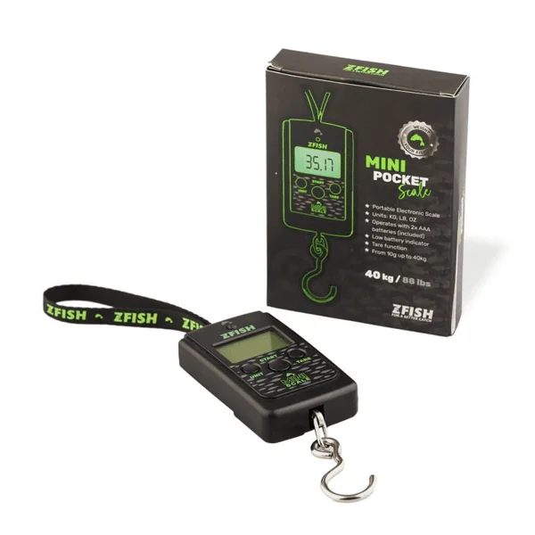 Zfish Báscula Mini de bolsillo