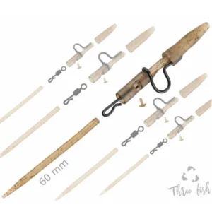 Zfish Heavy Duty Clip Complete Pin Set 60mm
