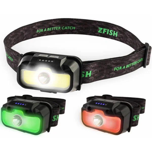 Zfish Headlamp Lumenix frontal de pesca