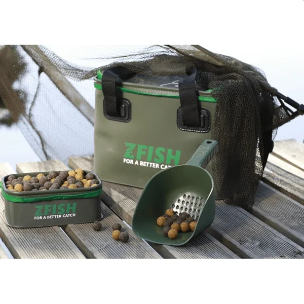 Zfish Baiting Spoon con drenaje