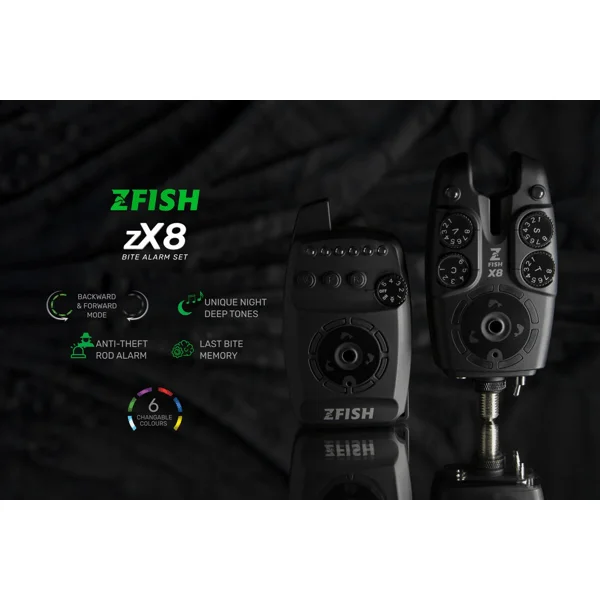 ZFish Juego alarma ZX8 2+1 set de alarmas