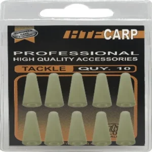 HTF Carp Tail Cover Translucent Brown para carpfishing