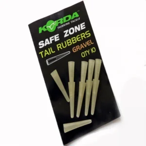 Korda Tail Rubbers Gravel para clip o plomo Korda