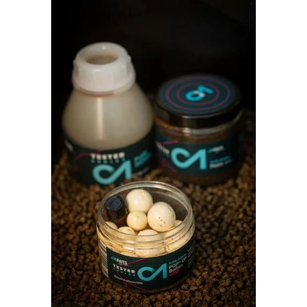 LK Baits Dip Tester Series_01 Pure Signal 200ml - etiqueta con composición