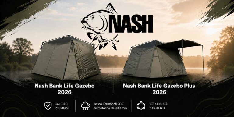 Tienda Carpfishing 6 Nash Bank Life Gazebo 2026