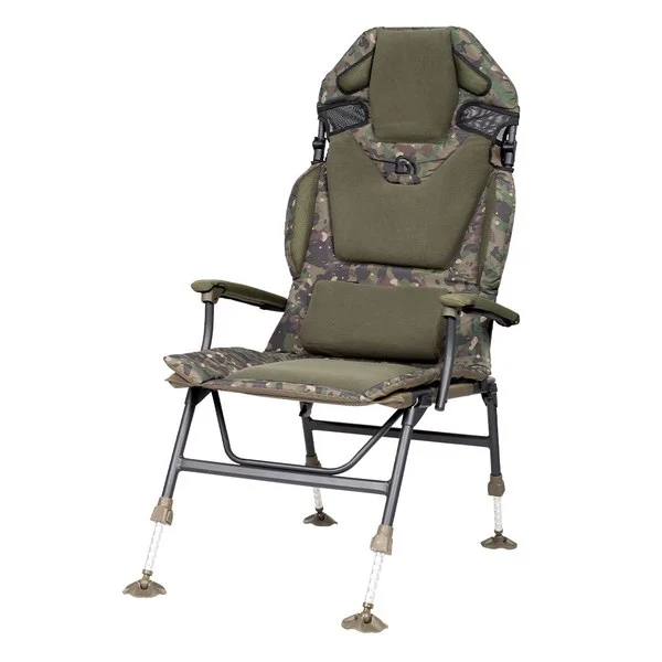 Trakker Levelite Longback Chair Camo para carpfishing - imagen 2