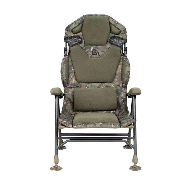 Trakker Levelite Longback Recliner Camo para carpfishing - imagen 2