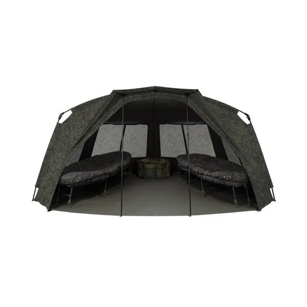 Trakker Tempest RS 200 Camo - interior con espacio para cama