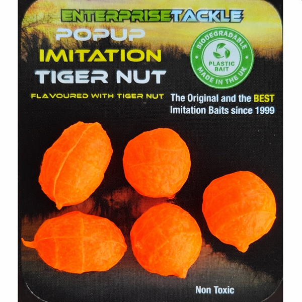 Enterprise Tackle Pop Up Tigernuts Chufa Flotante Naranja Fluoro