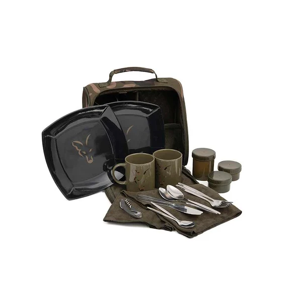 Set completo Fox Camolite para dos personas desplegado