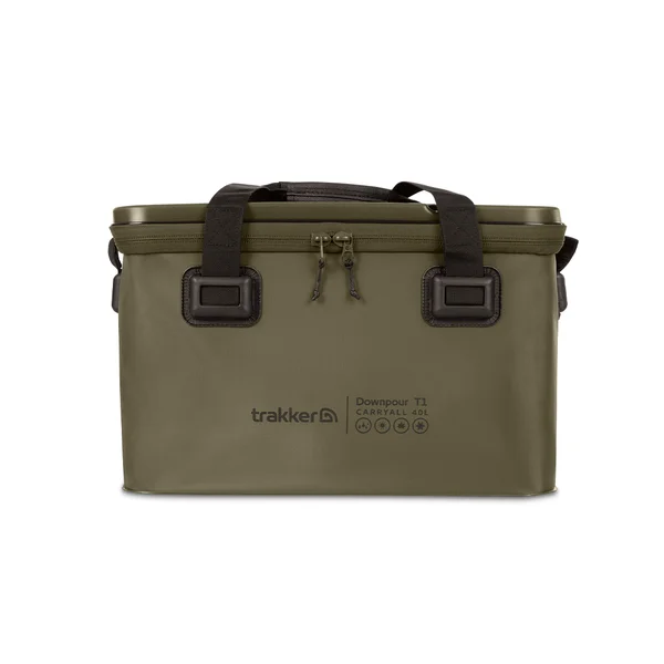 Trakker Downpour T1 Carryall L (40L) para carpfishing - detalle 2