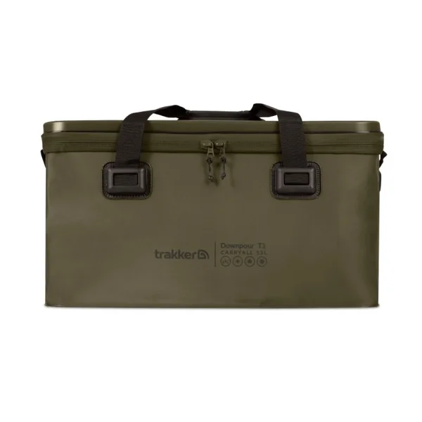 Trakker Downpour T1 Carryall XL (55L) para carpfishing - detalle 2