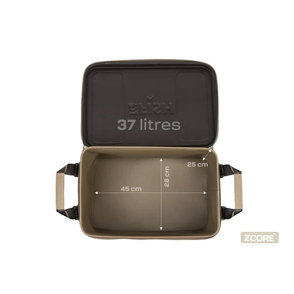 Interior de 37 litros del ZFISH Aquacore PRO Eva Bag L