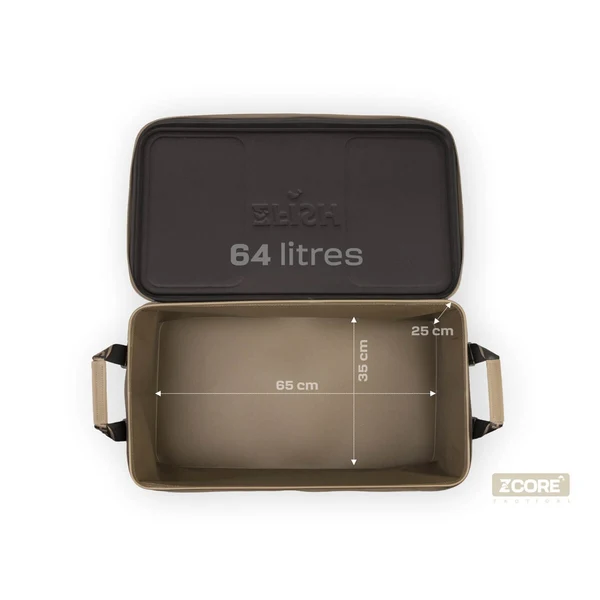 Interior de 64 litros del ZFISH Aquacore PRO Eva Bag XL
