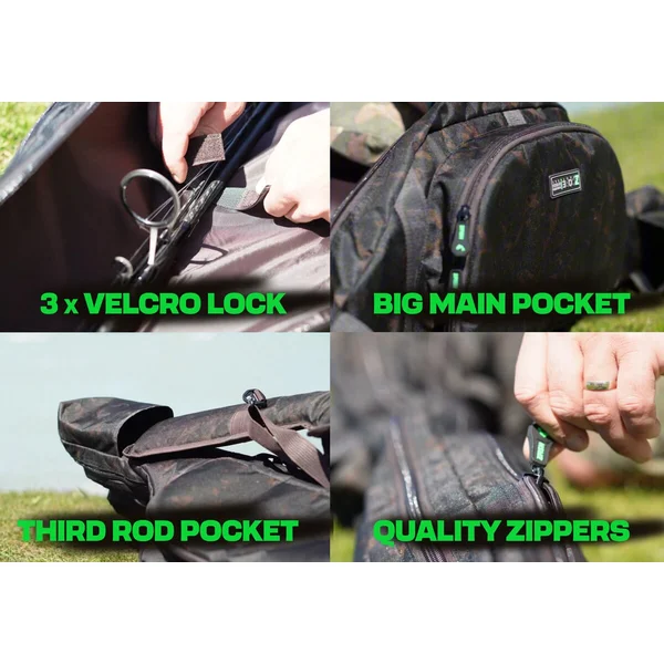 zfish-carp-holdall-2-rods-z-core-elite-10ft-5 ZFISH Carp Holdall 2 Rods Z-CORE Elite 10ft – vista 5