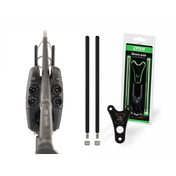 Blister del ZFISH Snag Bar con base, barras y tuercas moleteadas