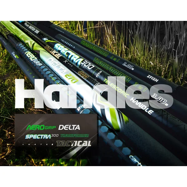 ZFISH Transformer Landing Net Handle 3m – vista 3