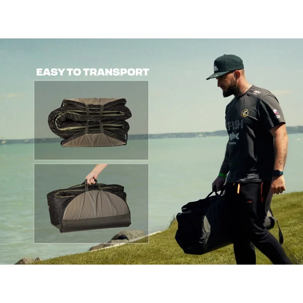 ZFISH Z-Core Carp Guard Matt XXL plegada en 70x40x40 cm para el transporte ZFISH Z-Core Carp Guard Matt XXL plegada en 70x40x40 cm para el transporte