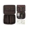 Interior Del Zfish Z-Core Electronic Hard Case Con Bolsillos De Malla Y Divisores Para La Electrónica
