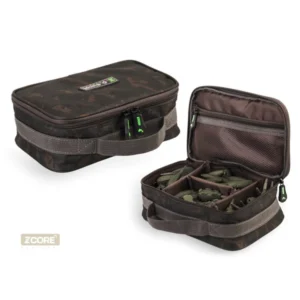 ZFISH Z-Core Lead Bag PRO cerrado y abierto con divisores interiores