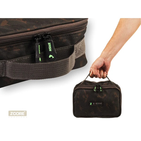 Asa y cremallera de calidad del ZFISH Z-Core Lead Bag PRO Asa y cremallera de calidad del ZFISH Z-Core Lead Bag PRO