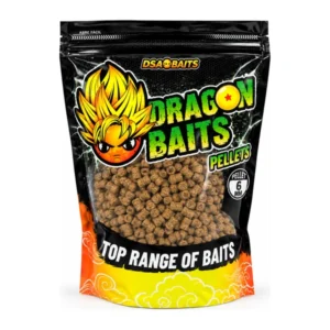DSA Baits Dragon Baits Pellets 6mm 1kg, gama Dragon Baits de DSA Baits