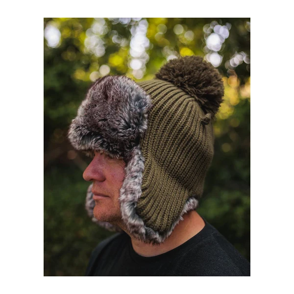 Fox Trapper Hat, gorro de invierno con orejeras y pelo sintético Fox Trapper Hat, gorro de invierno con orejeras y pelo sintético