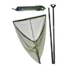 Lk Baits Activline Sacadera 42 Pulgadas, Sacadera De 42 Pulgadas Con Mango Negro Mate De Dos Tramos Y Red Verde Que No Daña Al Pez