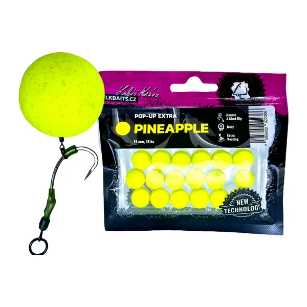 LK Baits Pop-up Extra Piña 14mm, cebo LK Baits para carpfishing