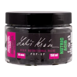 LK Baits Pop-up Lukas Krasa Ácido Nutrico 14mm 150ml, cebo LK Baits para carpfishing
