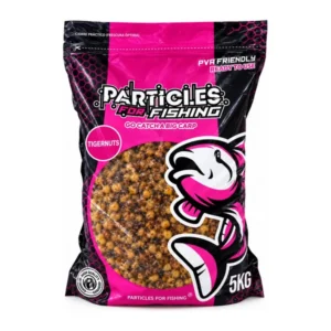 Particles for Fishing Chufa 5kg, bolsa rosa con 1 kg de regalo