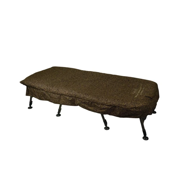 Solar SP C-Tech 8 Leg Sleep System Wide con la funda exterior puesta, Solar SP C-Tech 8 Leg Sleep System Wide con la funda exterior puesta, vista de tres cuartos