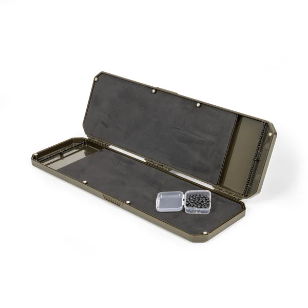 Avid Carp XL Reload Rig Case estuche abierto Avid Carp XL Reload Rig Case estuche abierto