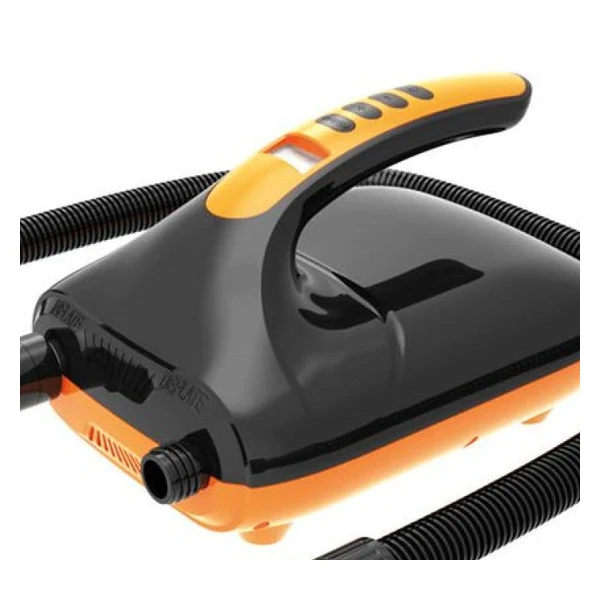 Fox Automatic Air Pump – detalle del mando y la pantalla Fox Automatic Air Pump – detalle del mando y la pantalla