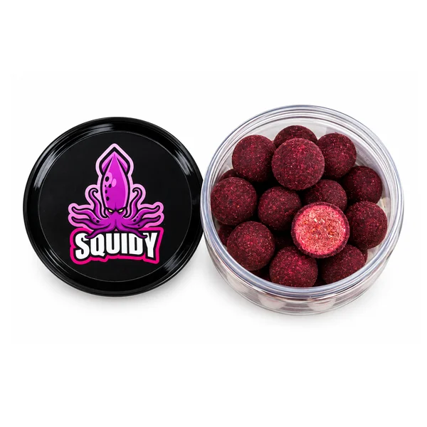 Tactica Baits Squidy Big Boss Limited 20mm bote abierto con los hookbaits